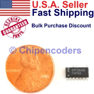 1/5/10Pcs TI National Semi SN74F00D Quad 2 entradas positivas Nand Gates SOIC-14 - Imagen 1 de 6