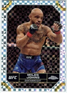 2024 Topps Chrome UFC X-Fractors #140 Miles Johns - Picture 1 of 2