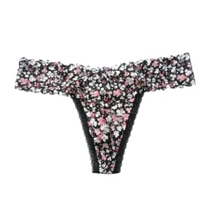Tanga de encaje floral Victoria's Secret talla: L - Imagen 1 de 2