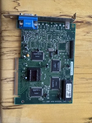 Gateway STB NVidia 4MB AGP VGA Video Card 6000736 1X0-0620-305 - Image 1 of 4