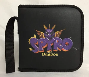 SPYRO THE DRAGON Disc Wallet GAME CASE Holder 12 CD Promo RARE Playstation 1 2 3 - Picture 1 of 3