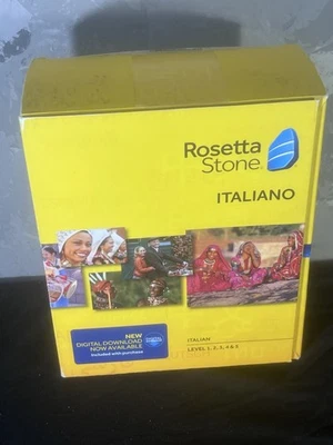 Piedra Rosetta ITALIANO Italiana Nivel 1 2 3 4 y 5 Versión 4 CAJA ABIERTA con Código  Foto 1 de 4