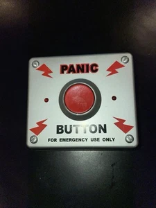 Vintage Refrigerator Magnet Acme 2000 Panic Button Sound Light Works Great Rare - Picture 1 of 6