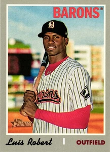 2019 Topps Heritage Minor League #154 Luis Robert - Picture 1 of 2