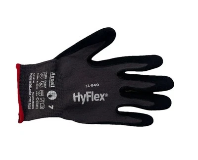 Guantes de trabajo Ansell Hyflex (11840) paquete de 12 talla 7 Foto 1 de 2
