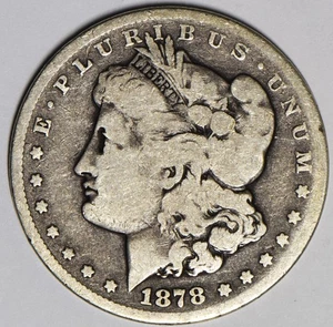 Dólar Morgan 1878-CC; elección original G - Imagen 1 de 2