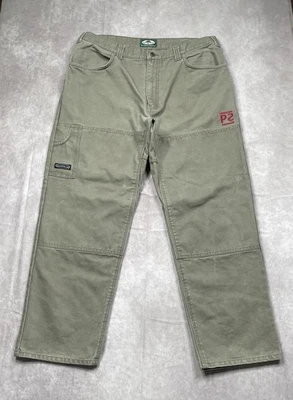 Arborwear Pants 38x30 Green Double Knee Canvas Original Tree Climber Pant - Image 1 of 4