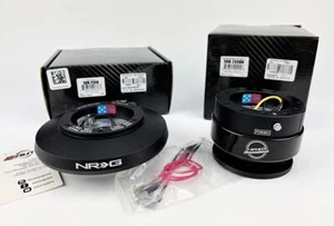 NRG Steering Wheel Hub +Quick Release 200BK for GR Supra Mini Cooper F55 F56 F57 - Picture 1 of 5