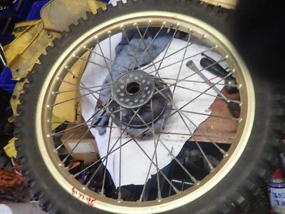 Yamaha YZ 125 1981 rueda delantera/llanta delantera Foto 1 de 4