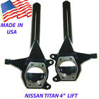 4" Front Lift Spindles Fits 2004-2022 Nissan Titan 2wd Suspension