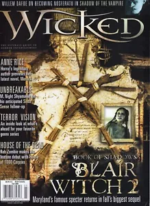 Wicked Magazine Horror Magazine Volume 2 #3 & Volume 3 #1, nice shape! - Picture 1 of 4