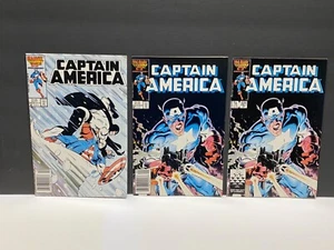 2x Captain America #321 322 (1986) NM 1st App ULTIMATUM FLAG SMASHER Group  - Picture 1 of 7