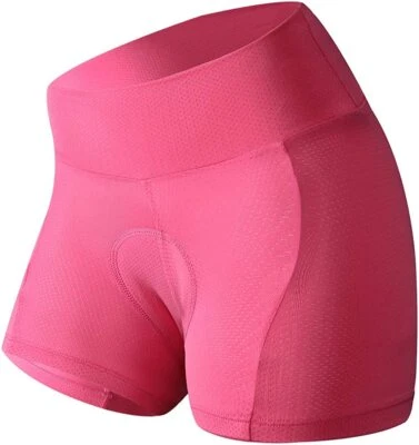 Women Men Cycling Shorts Bicycle Bike Underwear Pants Soft Sponge Gel 3D Padded - Image 1 of 4