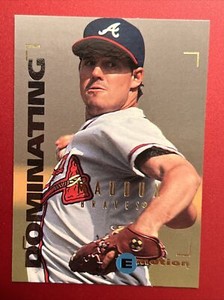 1995 SKYBOX E-MOTION GREG MADDUX #106 Baseball Card