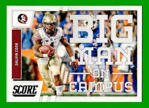 Dalvin Cook RC Minnesota Vikings 2017 Score Football Big Man On Campus #7 Rookie - Picture 1 of 2