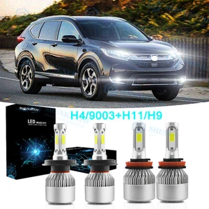 Faros antiniebla LED 6000K para Honda CRV CR-V 2007-2014 combo de 4x bombillas - Imagen 1 de 12