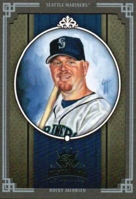2005 Diamond Kings Framed Green Bucky Jacobsen #57  26/50 - Image 1 of 2