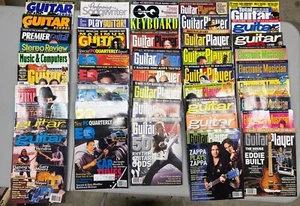 Large Miscellaneous Collection of Vintage Music & Guitar Magazines - Player - EQ - Picture 1 of 5