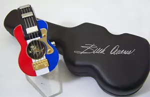 Buck Owens Red White Blue Guitar Watch & Guitar Case - Picture 1 of 3