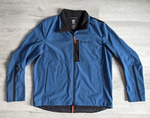 Timberland Water Wind Resistant Breathable Softshell Jacket Sz XL Full Zip Blue - Picture 1 of 7