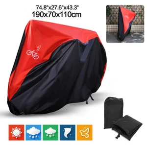 S Impermeable Cubierta de Bicicleta Bicicleta Protector contra la Lluvia al Exterior para 1 Almacenamiento de Bicicletas - Imagen 1 de 10