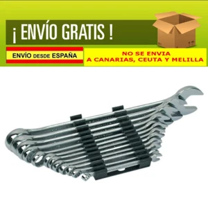 Mannesmann Juego de 12 llaves combinadas Acero al cromo vanadio 6 a 22 mm - Imagen 1 de 5