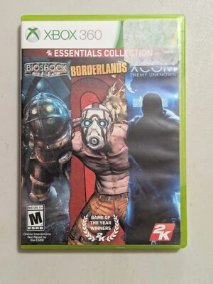 2K Essentials Collection (Microsoft Xbox 360, 2013) - BioShock/Borderlands/XCOM - Image 1 of 4