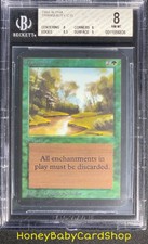 MTG Limited Edition Alpha 1993 Tranquility BGS 8.0Q++ NM/MT Old School 93/94