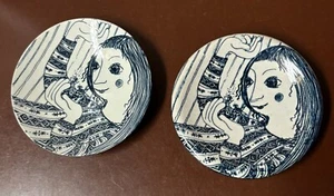 2 Vtg Bjorn Wiinblad Nymolle Small Plates - Picture 1 of 6