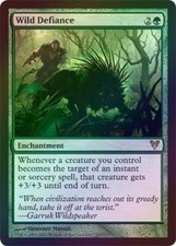 Wild Defiance - Foil Near Mint Avacyn Restored 2B3