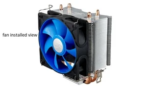 NEW Silent Overclock 3pin Cooling Fan for Intel socket LGA 1155/1156 AMD AM3 CPU - Picture 1 of 14