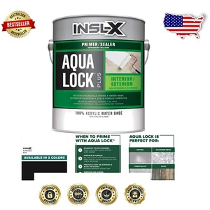 Acrylic Primer Sealer - 1 Gallon in White, Covers 300-400 Sq. Ft. Efficiently - Picture 1 of 11