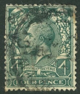 Stamp Great Britain, Scott # 193 used, wmk 35	 - Picture 1 of 1