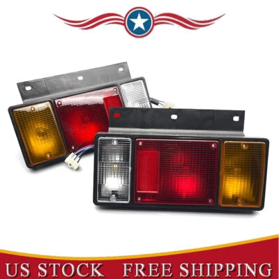 For Isuzu NPR NQR NRR FSR FRR 1988-2020 Pair Left&Right Tail Light Rear Lamp - Image 1 of 4