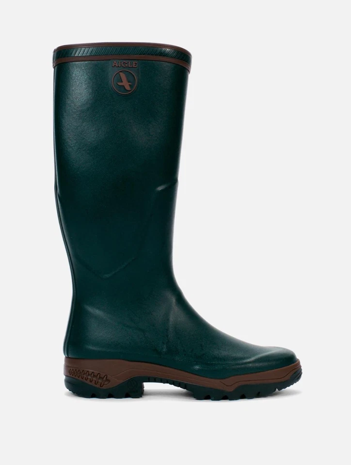 Aigle Parcours 2 - Stivali Di Gomma Al Ginocchio Verde - Uomo Scarpe Ginocchio - Imagen 1 de 1