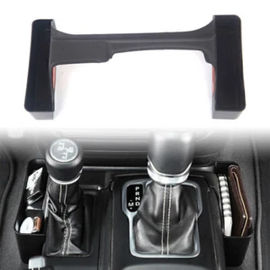 Gear Tray Gear Shift Aufbewahrungsbox Schwarz für Jeep Wrangler JL 2018 19-2021 - Picture 1 of 7