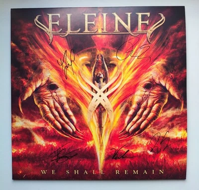 ELEINE-WE SHALL REMAIN*2023 LIM 300 LP*SIGNED*EPICA,WITHIN TEMPTATION,NIGHTWISH - Image 1 of 4