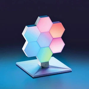Cololight Hexagon Led Lights Voice App-Controlled, Works with AppleHomeKit 9-pc - Picture 1 of 10