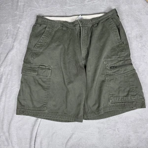Columbia Cargo Shorts Mens 36 Green Outdoor Hiking Pockets XM4245 100% Cotton - Picture 1 of 11