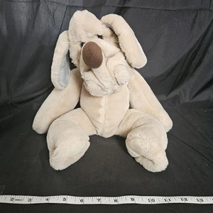 Vintage Wrinkles The Dog Plush Hand Puppet Heritage Grey Ganz Bros - Picture 1 of 5