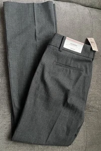 Ann Taylor Modern Straight Gray Pants Size 0P  NWT - Picture 1 of 7