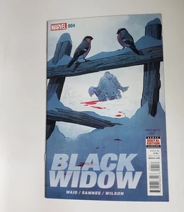Black Widow #4 Marvel Comics 2016 Mark Waid Chris Samnee Matt Wilson Silent Issu - Picture 1 of 3
