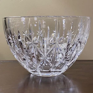 Stunning Marquis By Waterford Sparkle Lead Crystal 9” Serving Centerpiece Bowl - Picture 1 of 14