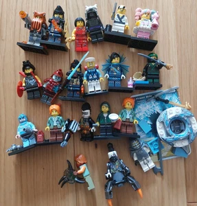 Lego Ninjago Movie Minifiguren Sammlung/Zane XZ/Garmadons Festung Nia 2505/Lloyd - Bild 1 von 5