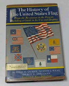 The History Of The United States Flag by Milo M. Quaife HC/DJ 1961 - Picture 1 of 12