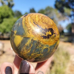 Namibian Pietersite Crystal Sphere 134 grams | 46MM - Picture 1 of 10