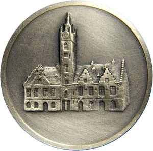 Belgium 1988  B. VAN DIJCK Medal European Numismatic Society  (05240) - Picture 1 of 2