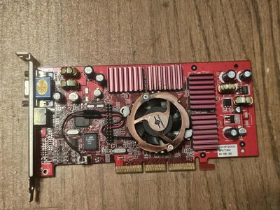 Vintage Retro Gaming Vantec NVIDIA GeForce3 Ti200 Video Graphics Card VGA SVideo - Image 1 of 4