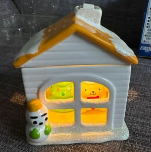 Neu und unbenutzt SANRIO Bommel Purin Sanrio Weihnachten Hausform Licht - Bild 1 von 7
