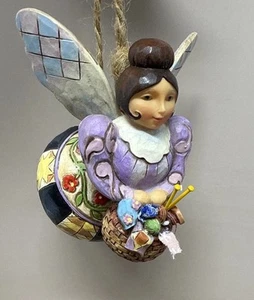 Jim Shore Heartwood Creek Quilting Bee Angel Ornament. 2009 - Picture 1 of 6
